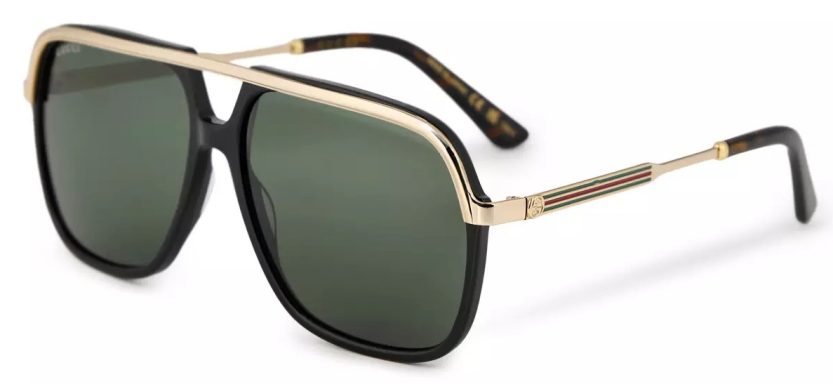Gucci Mens Oversized Aviator Sunglasses. RRP £340.00. Procured for Chinese customer for £250.00 Gucci Mens Oversized Aviator Sunglasses. RRP £340.00. Procured for Chinese customer for £250.00