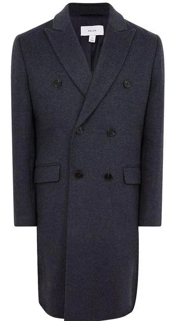 Reiss Mens Wool Overcoat. RRP £520.00. Procured for Chinese customer for £320.00 Reiss Mens Wool Overcoat. RRP £520.00. Procured for Chinese customer for £320.00