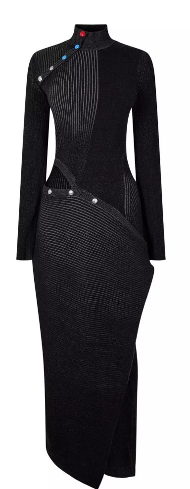 Off White Knit Maxi Dress. RRP £1330.00. Procured for Chinese customer for £560.00 Off White Knit Maxi Dress. RRP £1330.00. Procured for Chinese customer for £560.00