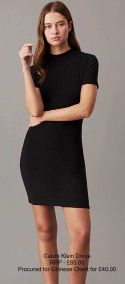 Calvin Klein Dress. RRP £85.00. Procured for Chinese customer for £40.00 Calvin Klein Dress. RRP £85.00. Procured for Chinese customer for £40.00